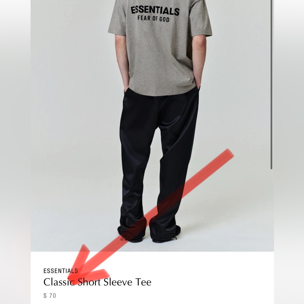 Essentials Fear Of God Tee - Picture 8 of 8